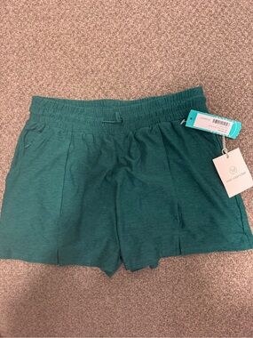 We Wander Teal Pull-On Women's Shorts